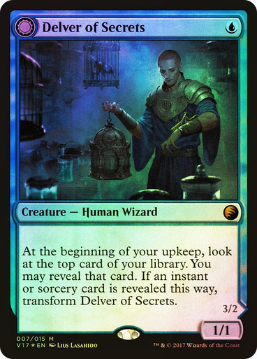 Delver of Secrets | Insectile Aberration - From the Vault: Transform [F]