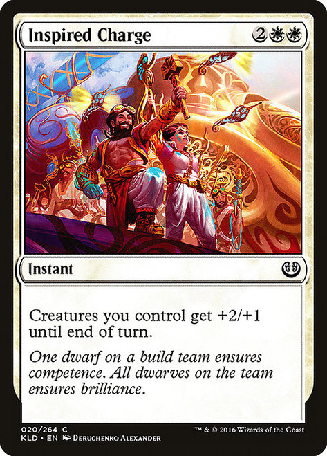 Inspired Charge - Kaladesh [F]