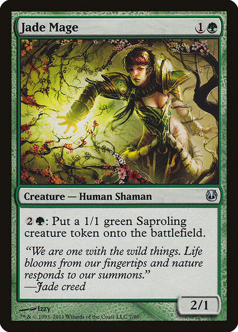 Jade Mage - Duel Decks Ajani vs Nicol Bolas