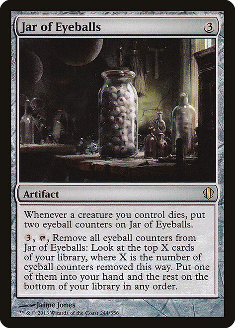 Jar of Eyeballs - Commander 2013