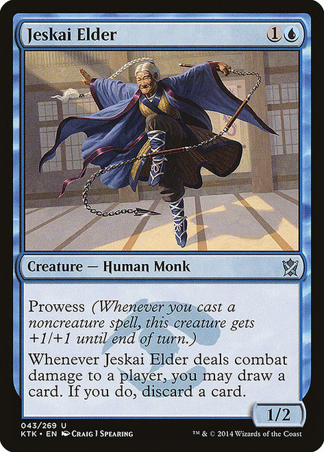 Jeskai Elder - Khans of Tarkir