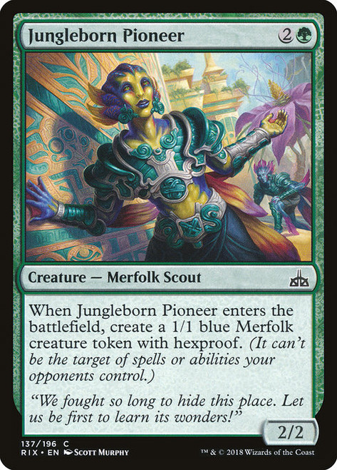 Jungleborn Pioneer - Rivals of Ixalan