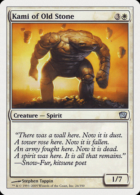 Kami of Old Stone - 9th Edition