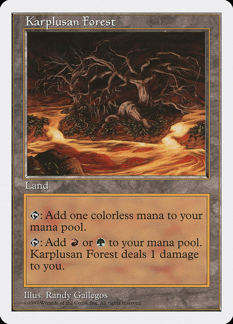 Karplusan Forest - 5th Edition