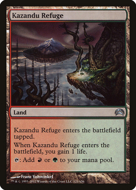 Kazandu Refuge - Planechase 2012