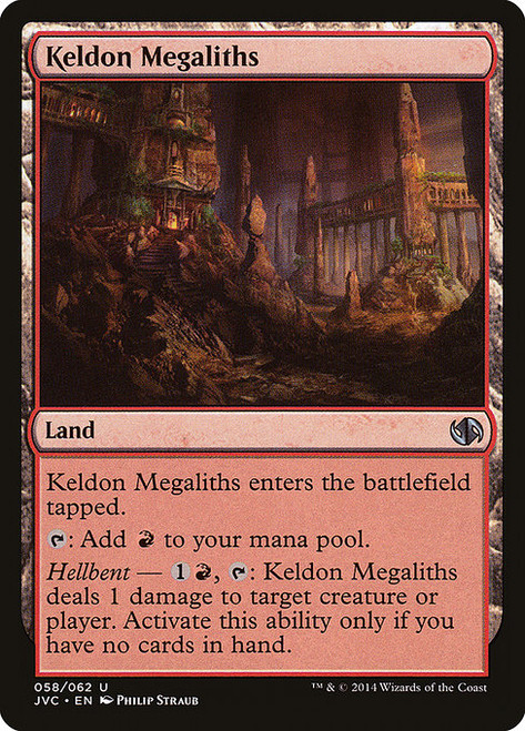 Keldon Megaliths - Duel Decks Anthology Jace vs Chandra