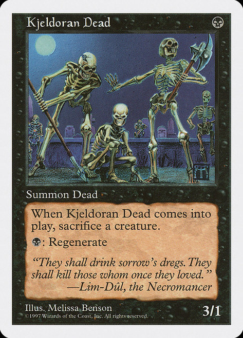 Kjeldoran Dead - 5th Edition