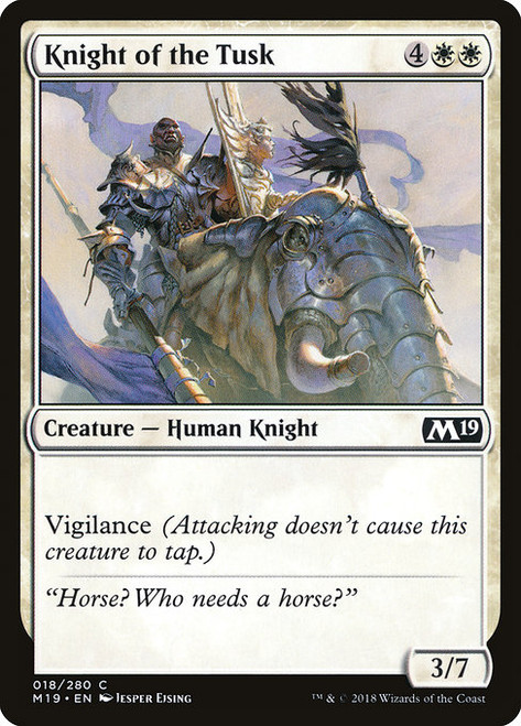 Knight of the Tusk - M19