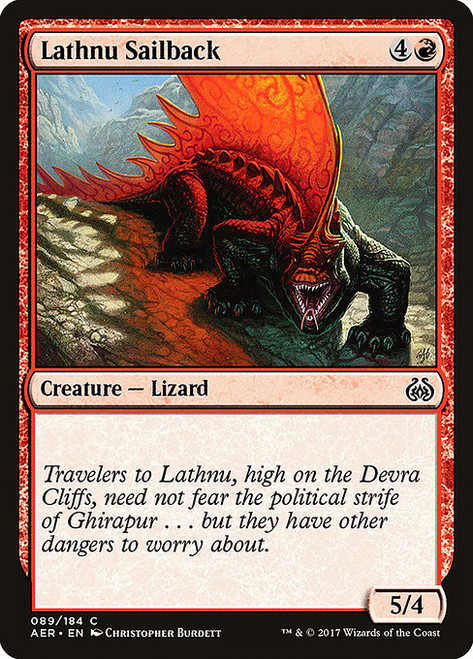 Lathnu Sailback - Aether Revolt [F]
