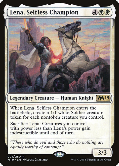Lena, Selfless Champion - M19