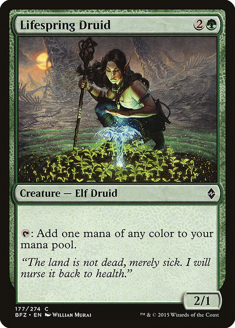 Lifespring Druid - Battle for Zendikar
