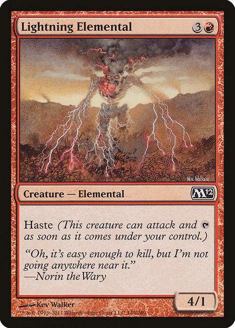 Lightning Elemental - M12