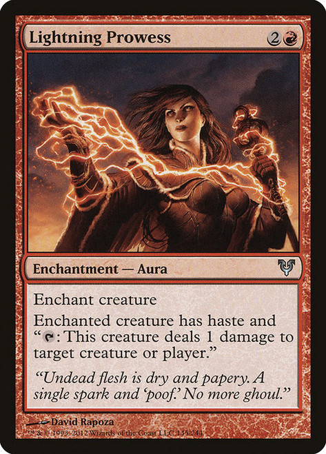 Lightning Prowess - Avacyn Restored