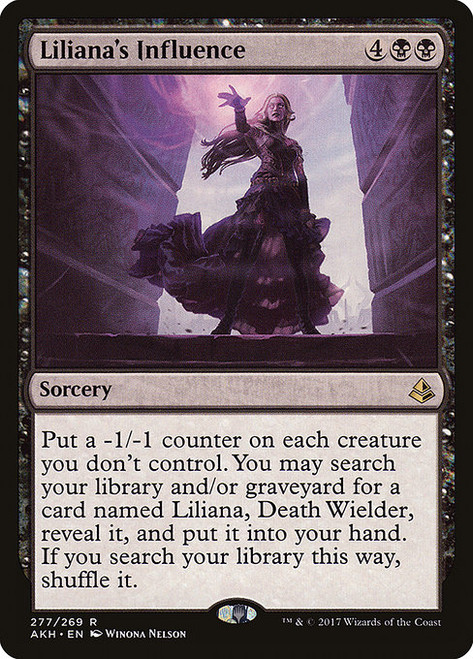 Liliana's Influence - Amonkhet