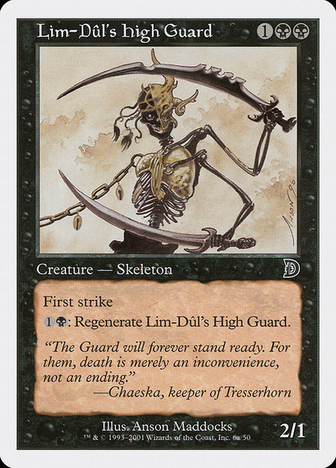 Lim-Dûl's High Guard - Deckmasters Box Set