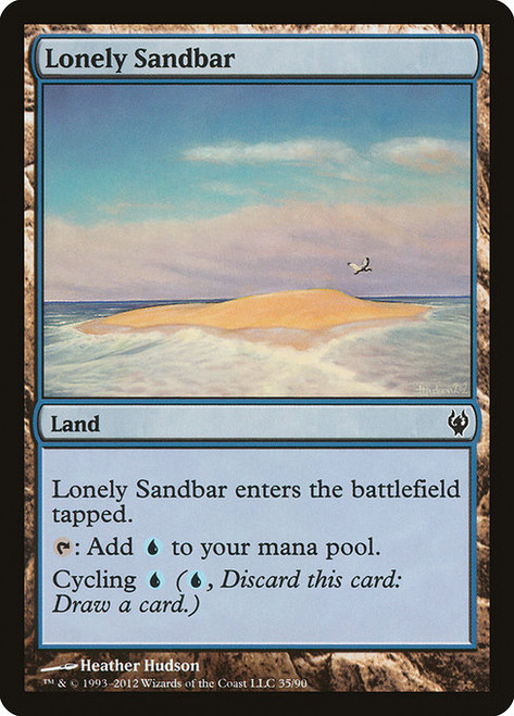 Lonely Sandbar - Duel Decks Izzet vs Golgari