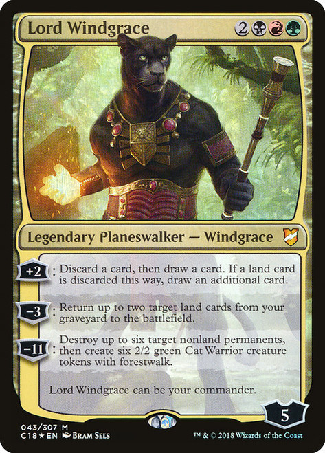 Lord Windgrace - Commander 2018 [F]