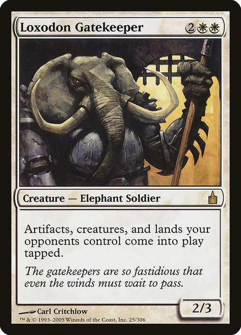 Loxodon Gatekeeper - Ravnica