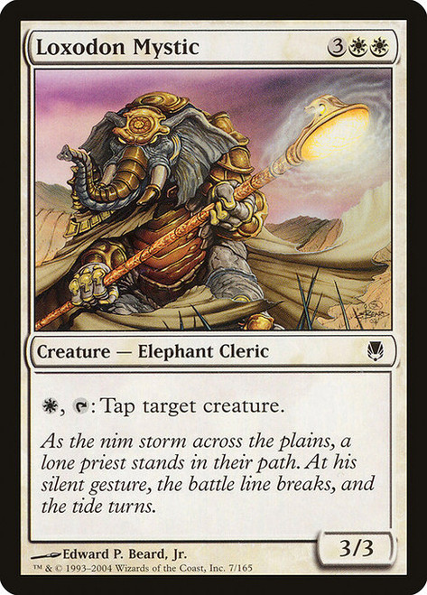 Loxodon Mystic - Darksteel