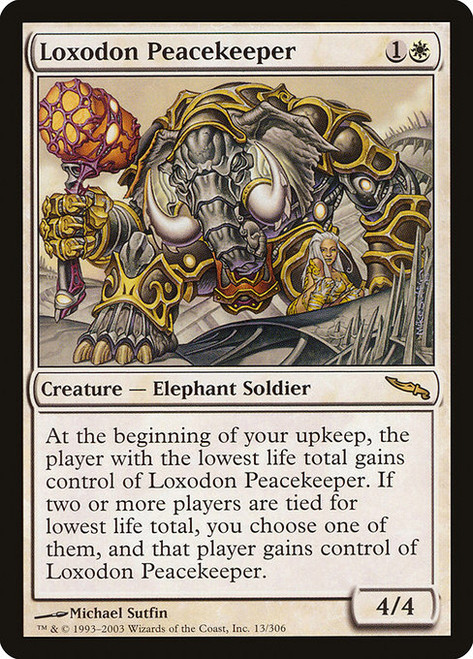 Loxodon Peacekeeper - Mirrodin