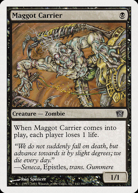 Maggot Carrier - 8th Edition
