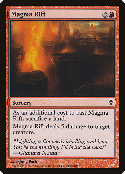 Magma Rift - Zendikar