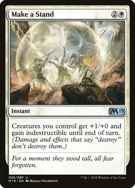Make a Stand - M19