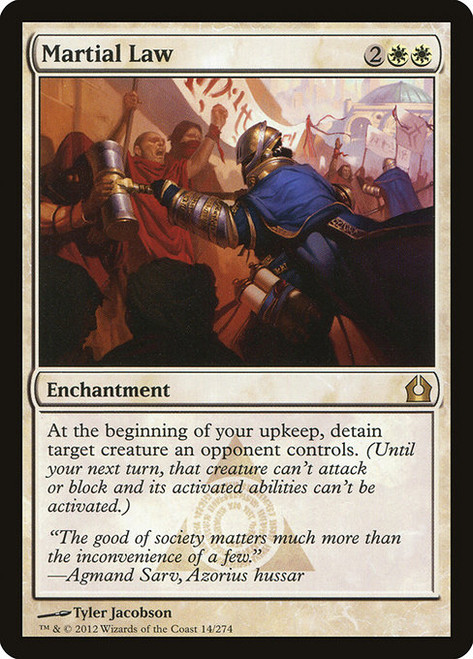 Martial Law - Return to Ravnica
