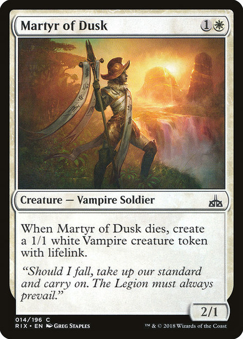 Martyr of Dusk - Rivals of Ixalan