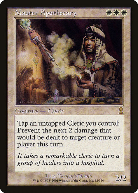 Master Apothecary - Odyssey