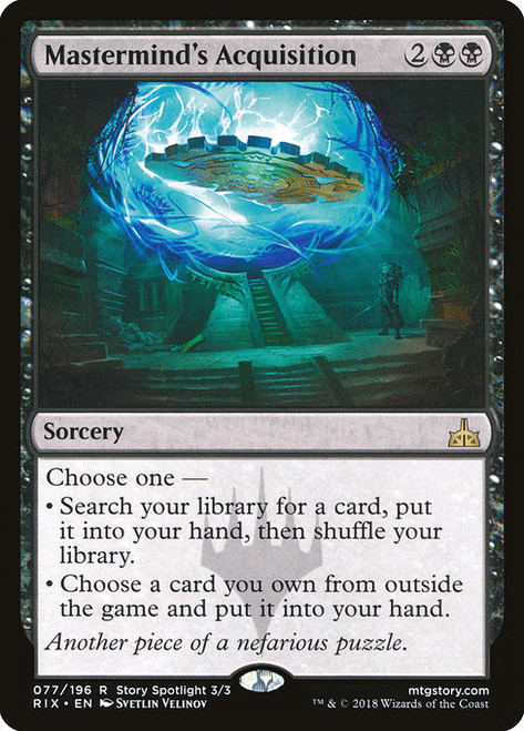 Mastermind's Acquisition - Rivals of Ixalan