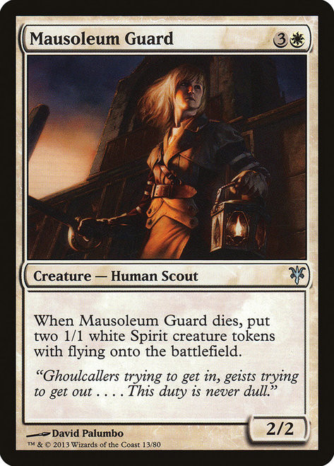 Mausoleum Guard - Duel Decks Sorin vs Tibalt