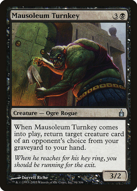 Mausoleum Turnkey - Ravnica