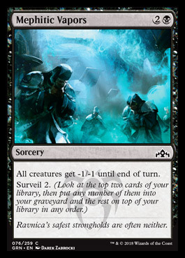 Mephitic Vapors - Guilds of Ravnica