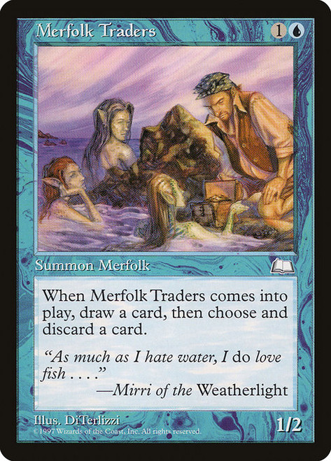 Merfolk Traders - Weatherlight