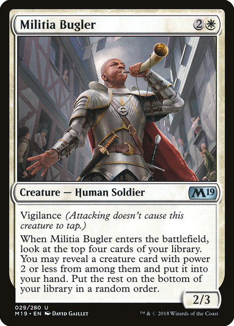 Militia Bugler - M19