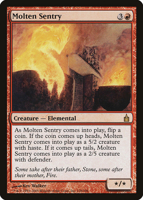 Molten Sentry - Ravnica