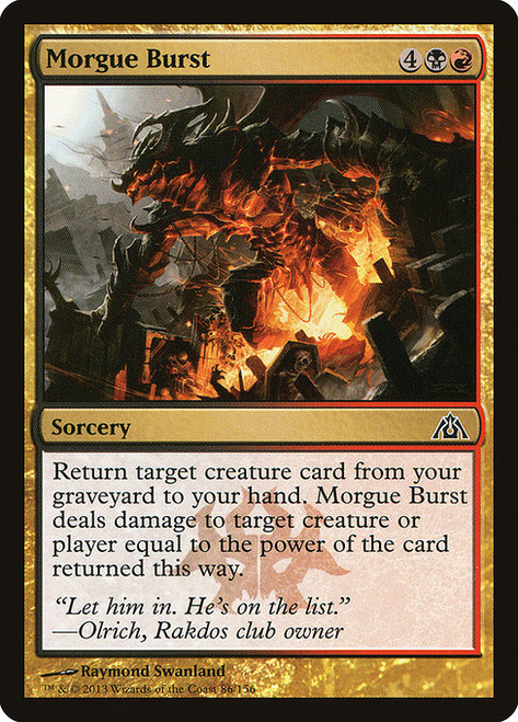 Morgue Burst - Dragons Maze