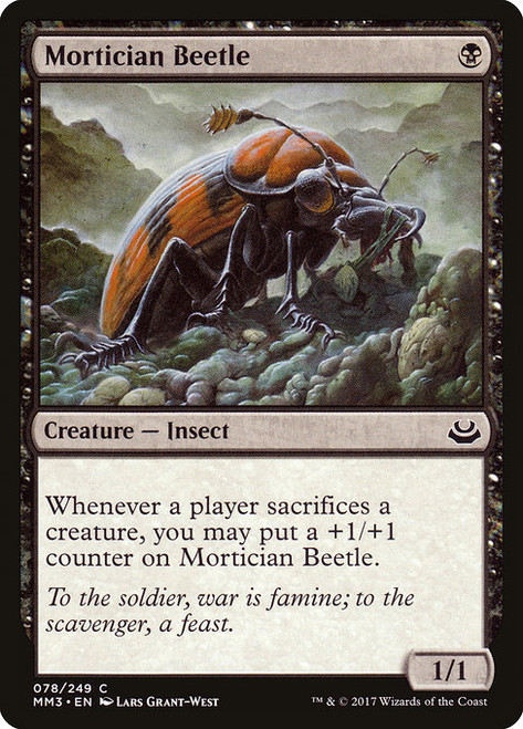 Mortician Beetle - Modern Masters 2017 [F]