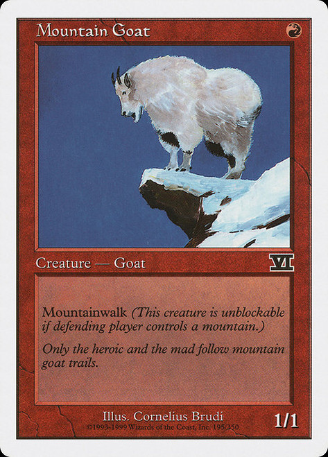 Mountain Goat - 6th Edition