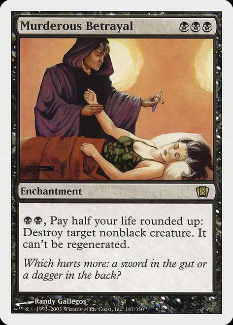 Murderous Betrayal - 8th Edition