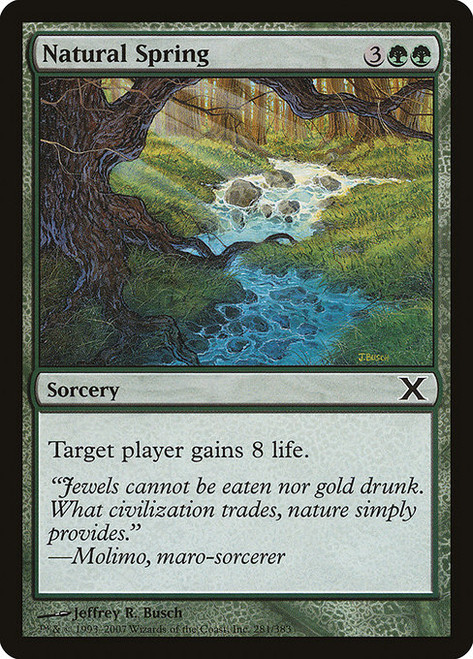 Natural Spring - 10th Edition