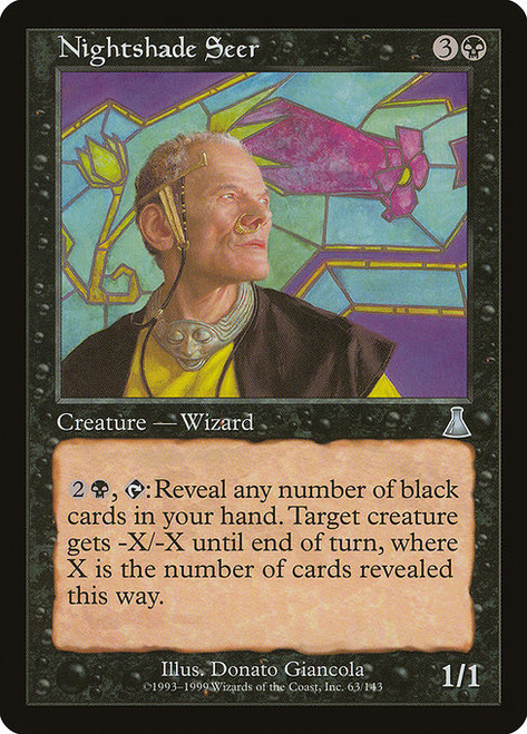 Nightshade Seer - Urzas Destiny