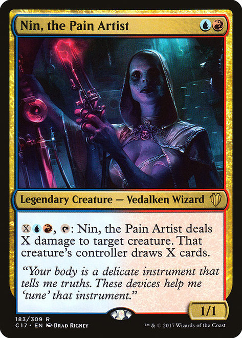 Nin, the Pain Artist - Commander 2017