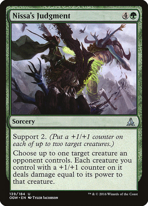 Nissa's Judgment - Oath of the Gatewatch