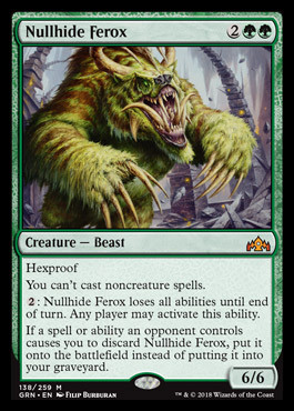 Nullhide Ferox - Guilds of Ravnica