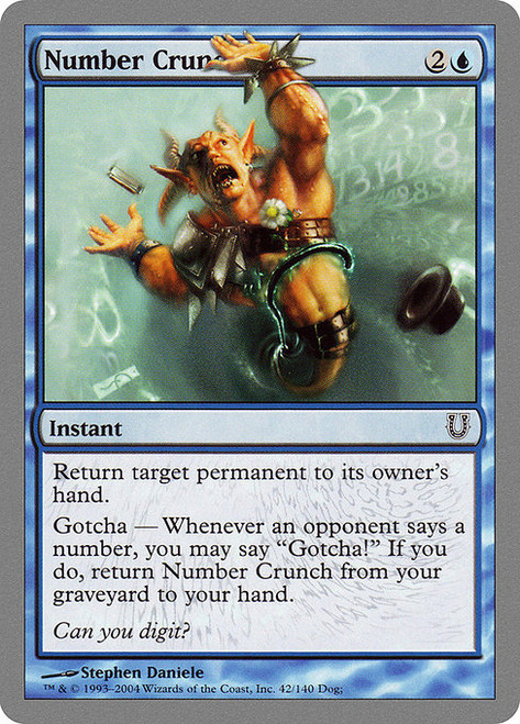 Number Crunch - Unhinged