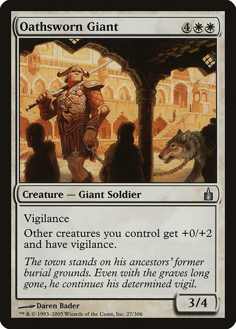 Oathsworn Giant - Ravnica [F]