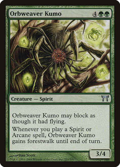 Orbweaver Kumo - Champions of Kamigawa [F]