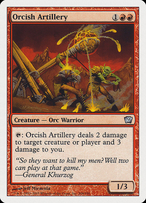Orcish Artillery - 9th Edition